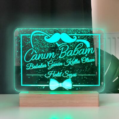 Canım Babam Led Gece Lambası