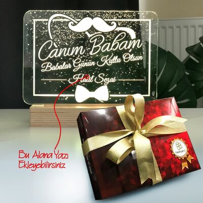 Canım Babam Led Gece Lambası