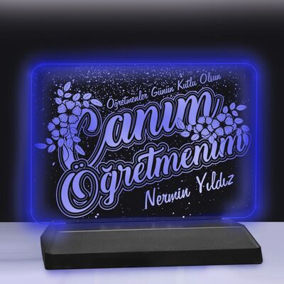 Canım Öğretmenim Led Gece Lambası