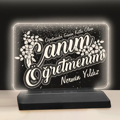 Canım Öğretmenim Led Gece Lambası