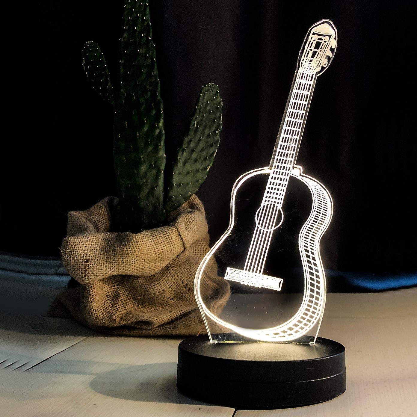 Gitar Modeli Led Lamba